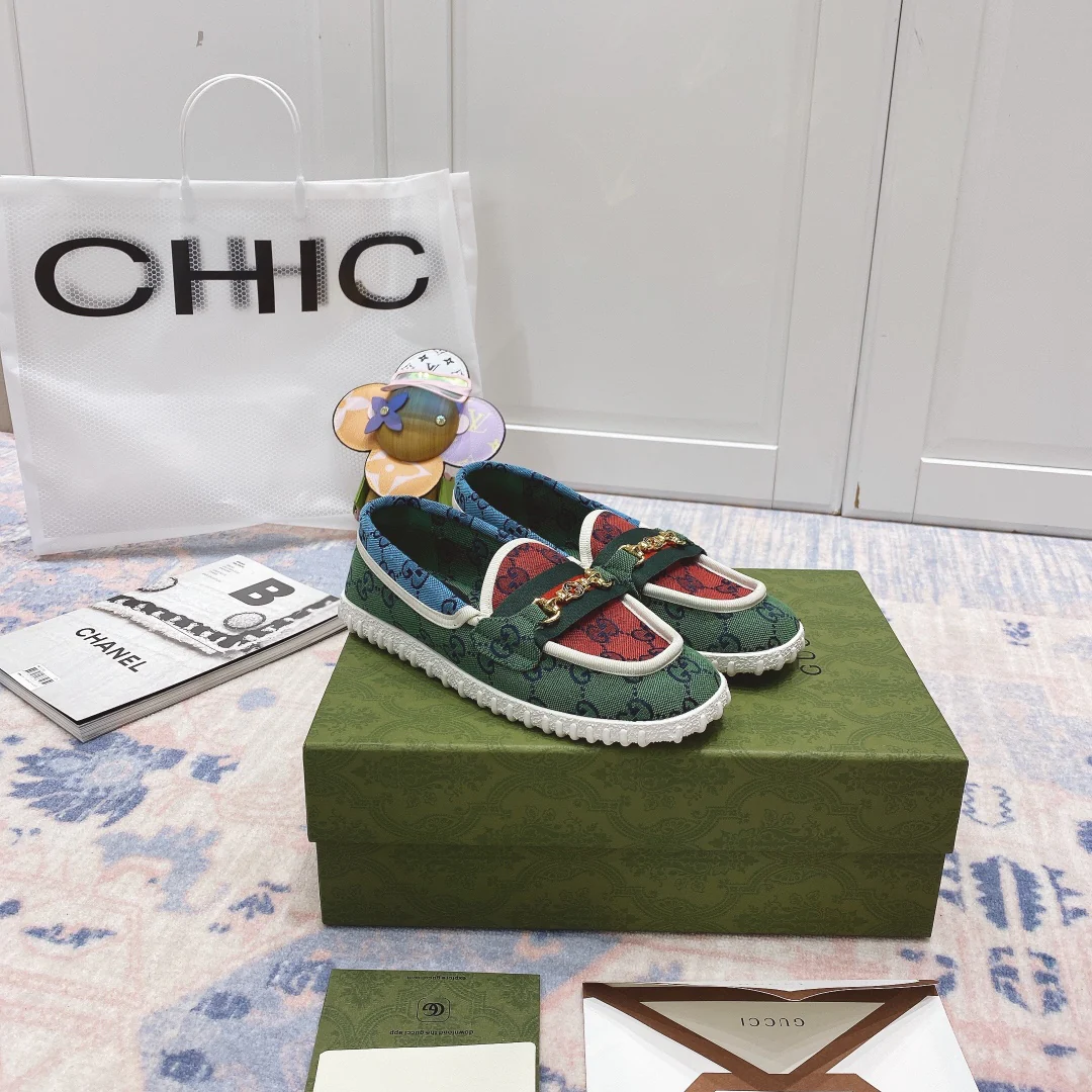 Gucci - Туфли на резиновой подошве - Без шнурков - Лоферы - Унисекс