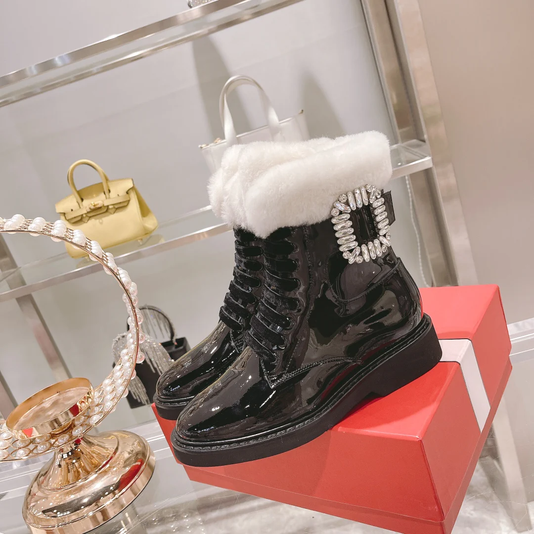 Обувь для автодомов - шерстяные ботильоны