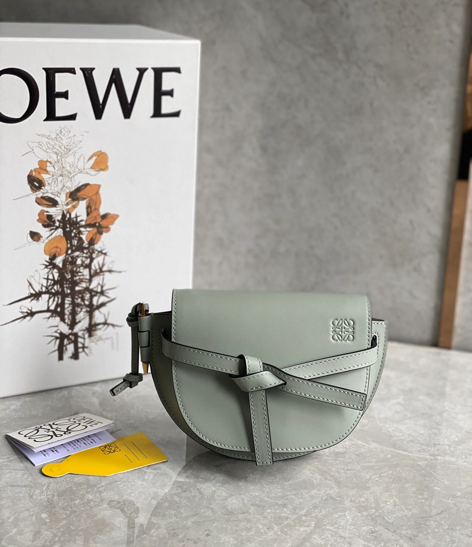 Loewe-gate-dual-gray-green-mini