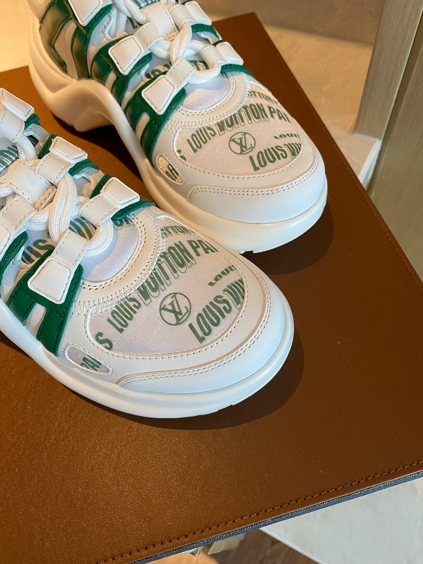 Обувь LV - кроссовки LV Trainer - 14