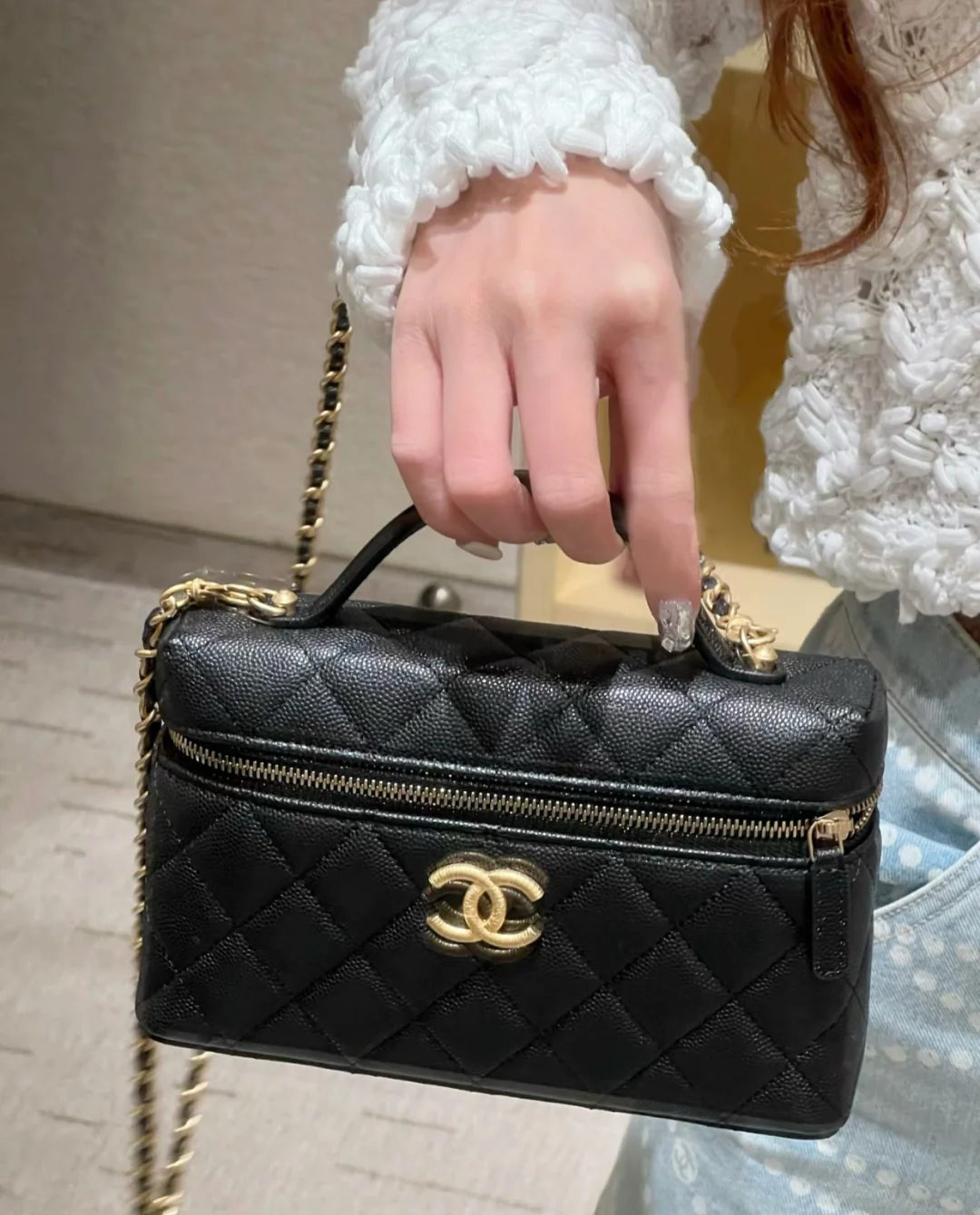 Клатч Chanel 25p-LP Box - черный