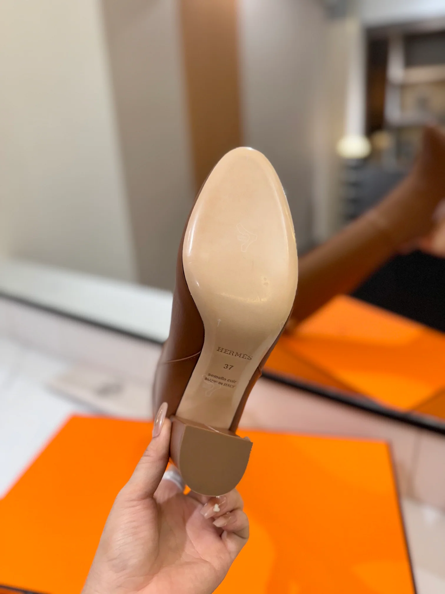 Сапоги для верховой езды Valen V-2024, темно-коричневые.