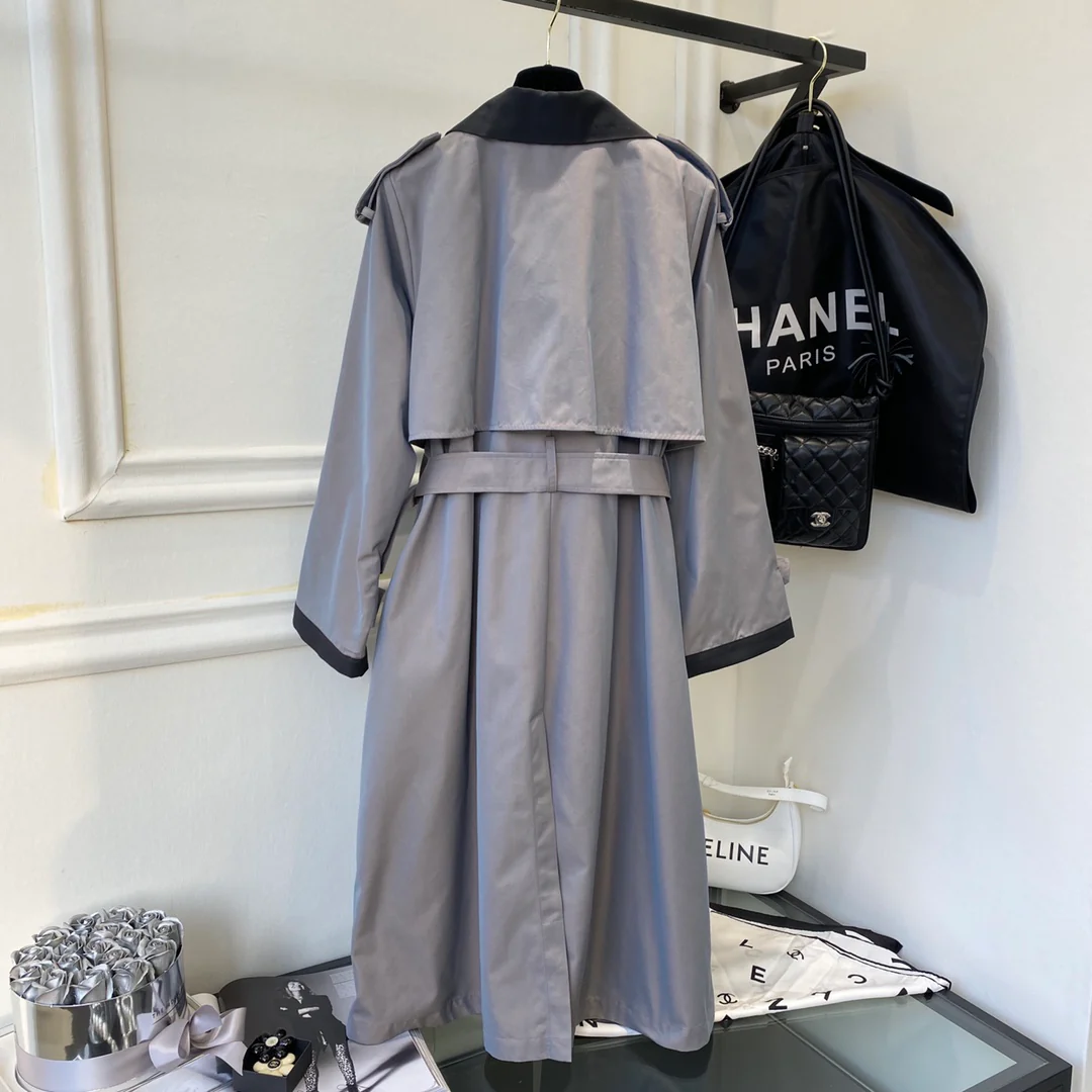 Тренч Chanel с отворотом