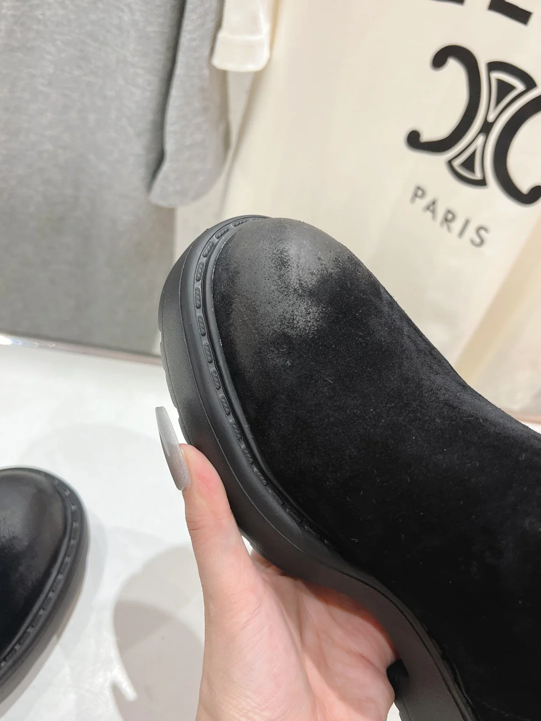 Ботинки на платформе Miu Miu 2024 - Черные - 1