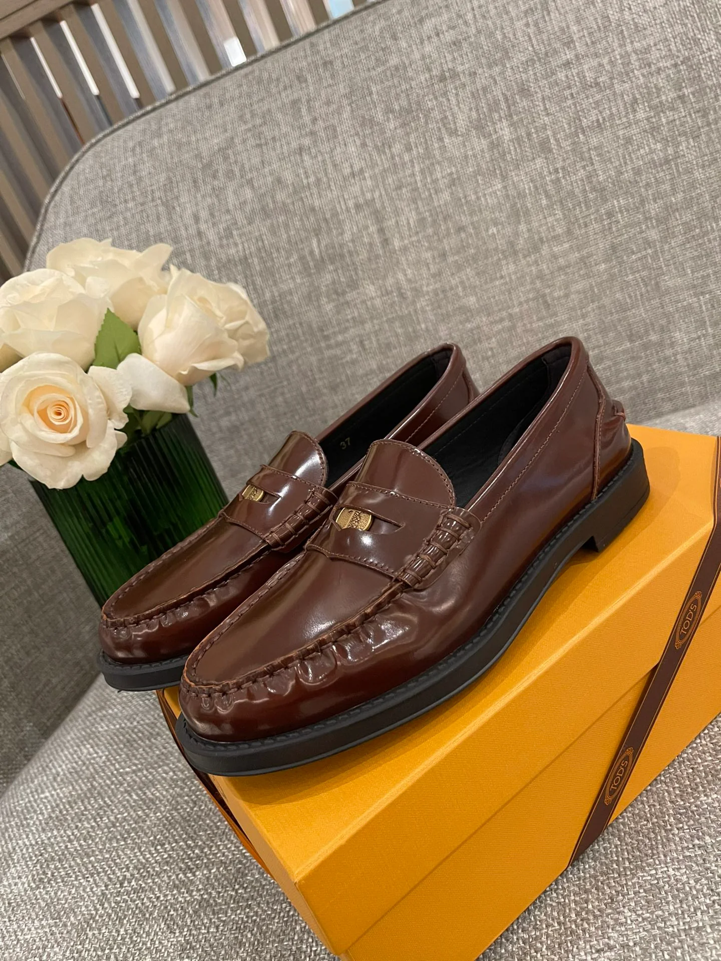 Обувь Tods Afro - коричневая