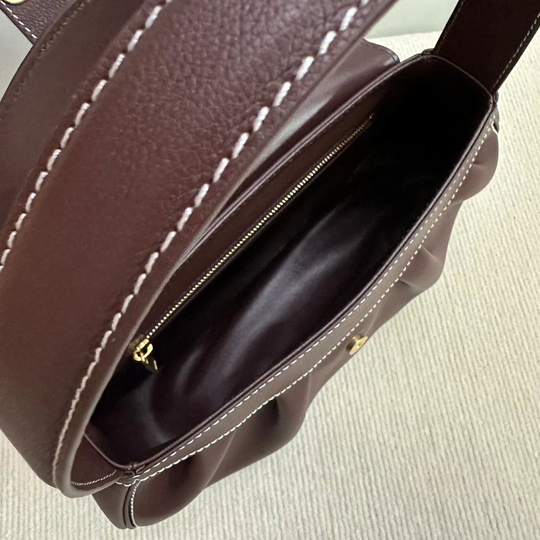 Сумка Celine Polly - бордовая