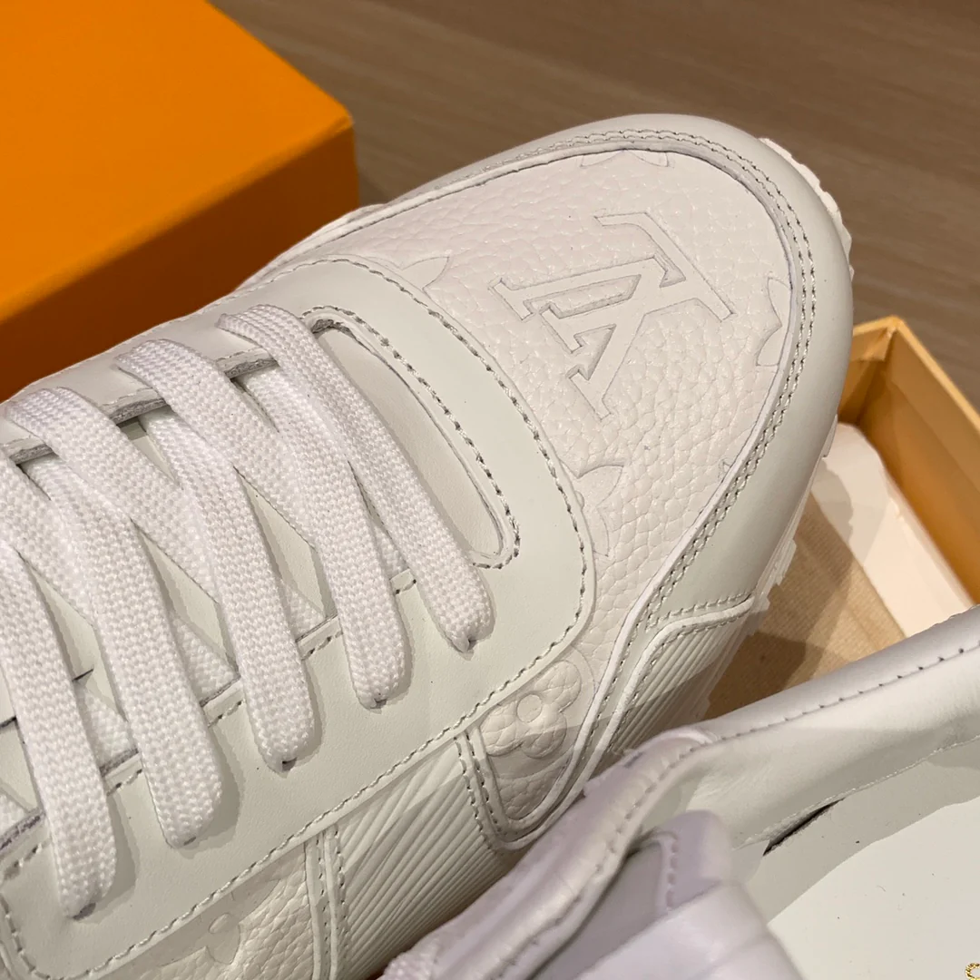 LV - Спортивные повседневные туфли - Белые с узором 