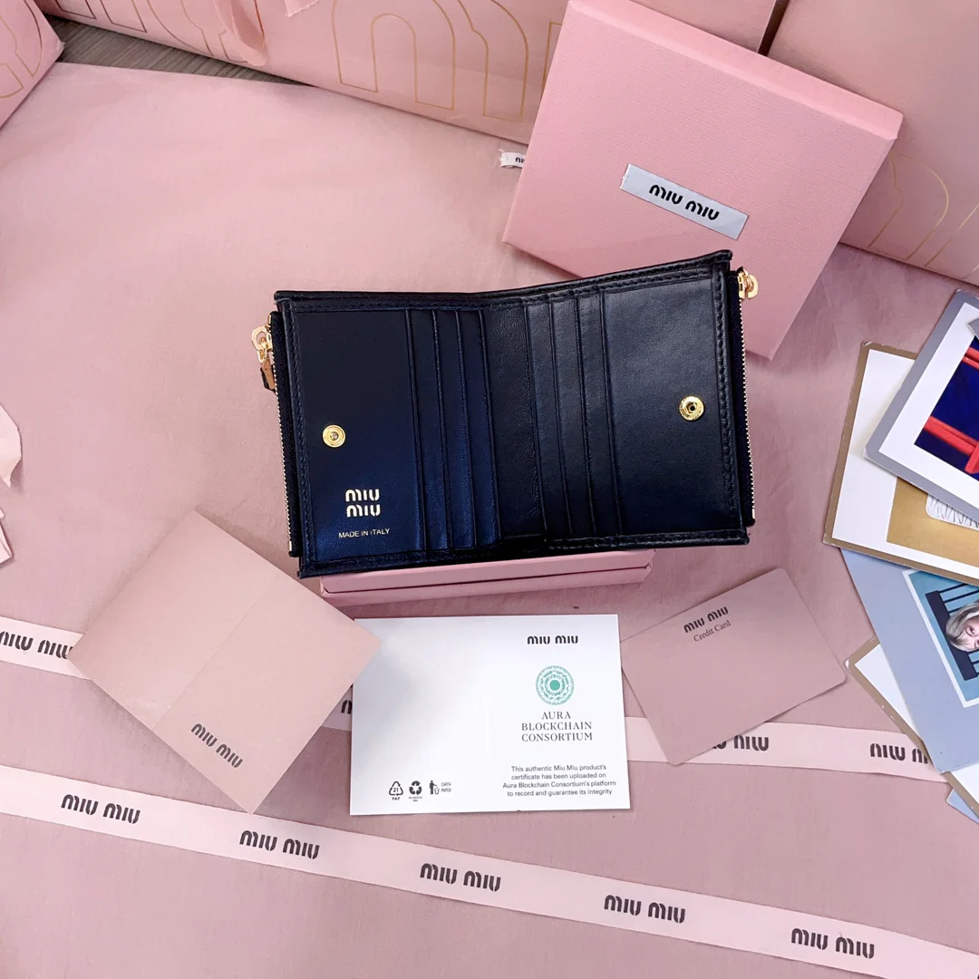 Miu Miu-5mv017-карманный-кошелек-маленький-черный