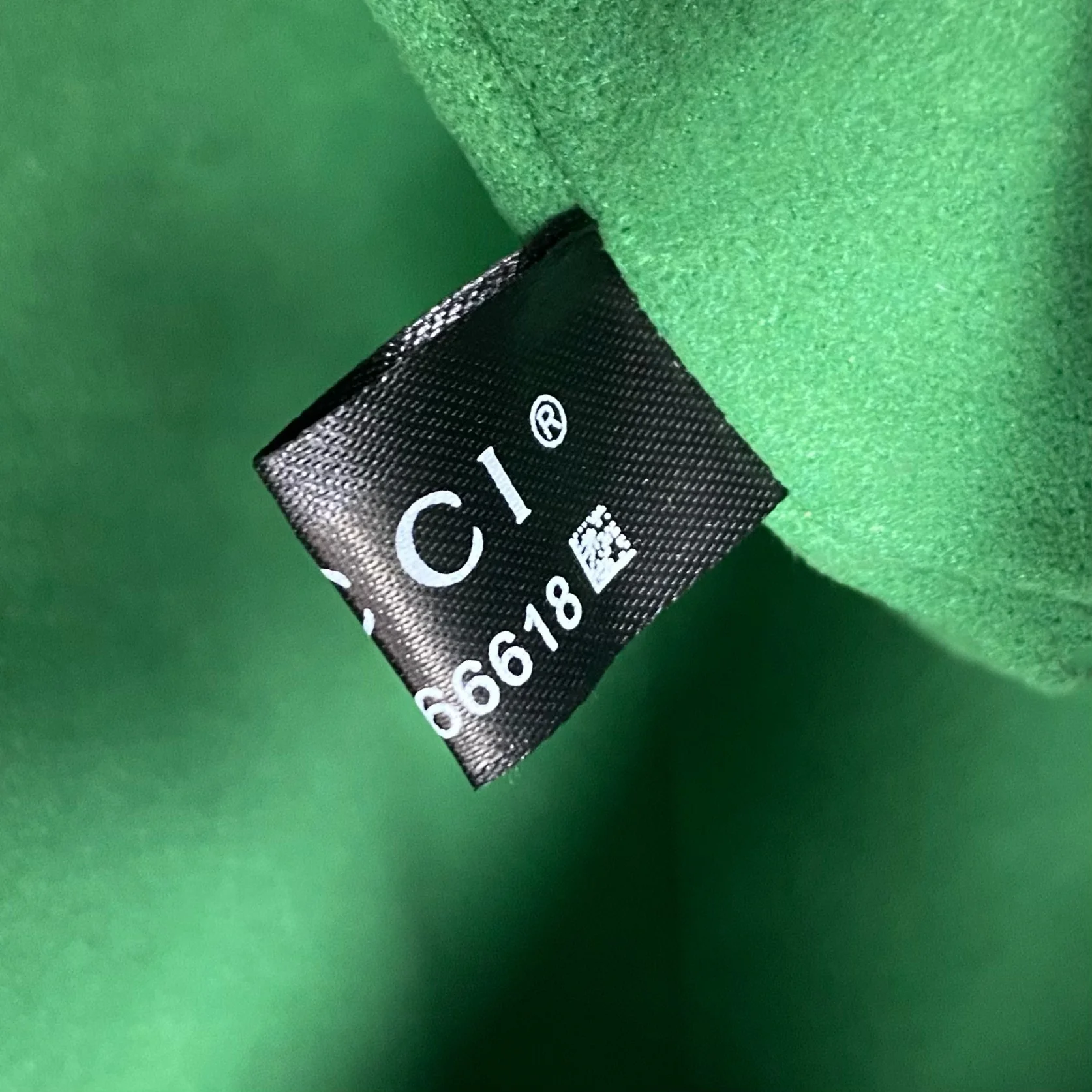 Сумка Gucci на цепочке через плечо - зеленая