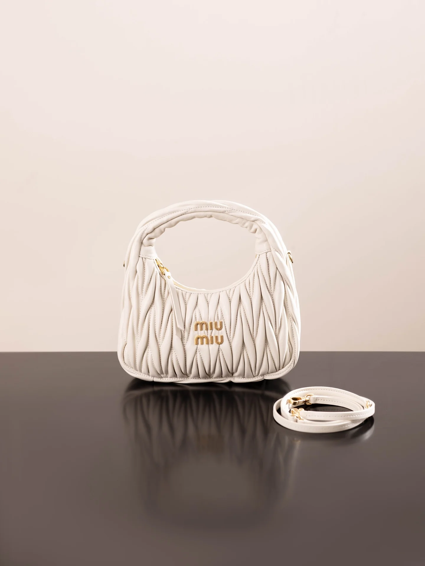 Miu Miu-5bc125m900-??????-????-Маленький-Белый