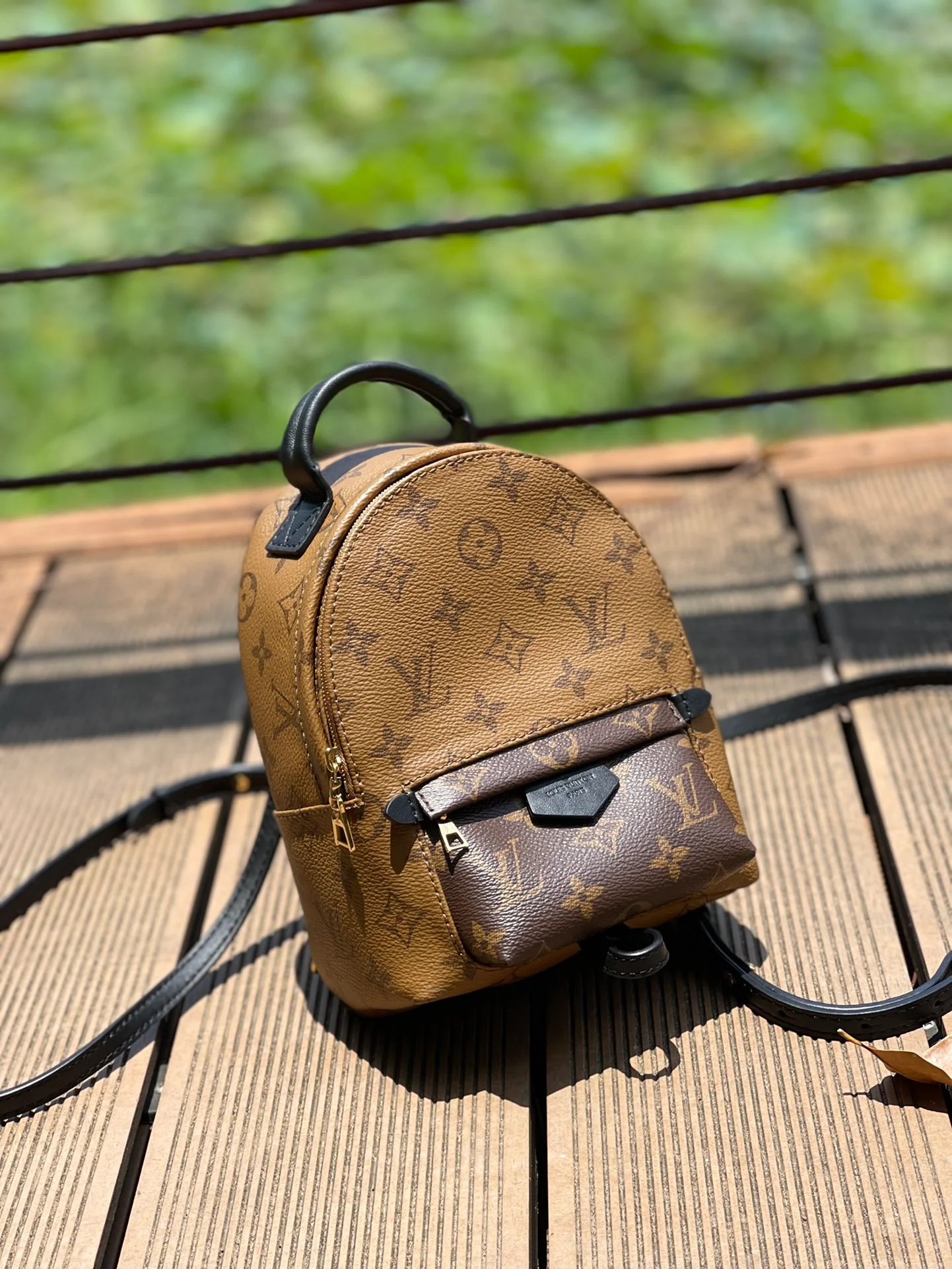 m44872-LV-Новый мини-рюкзак с цветными блоками