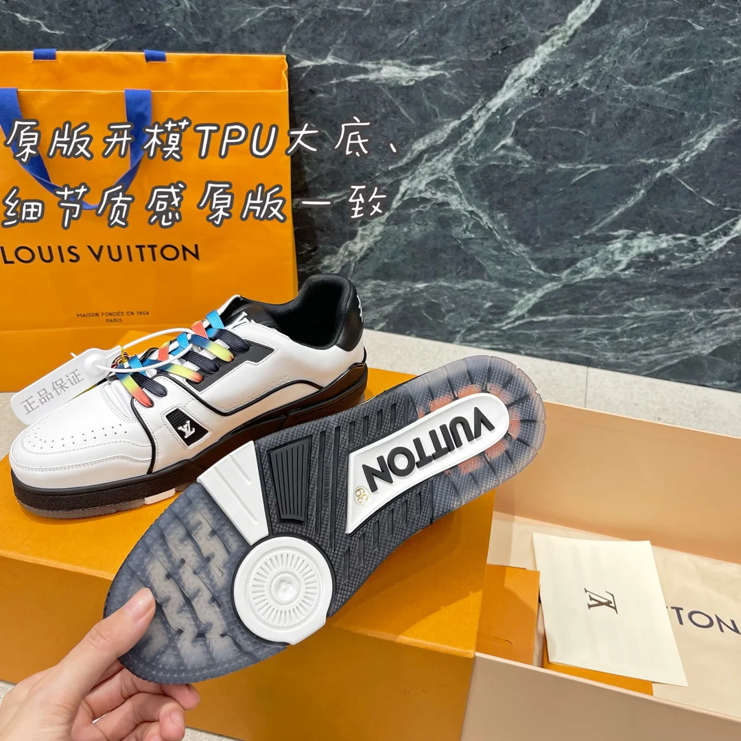 LV - Кожаные кроссовки - Повседневная обувь - Мужские - 6