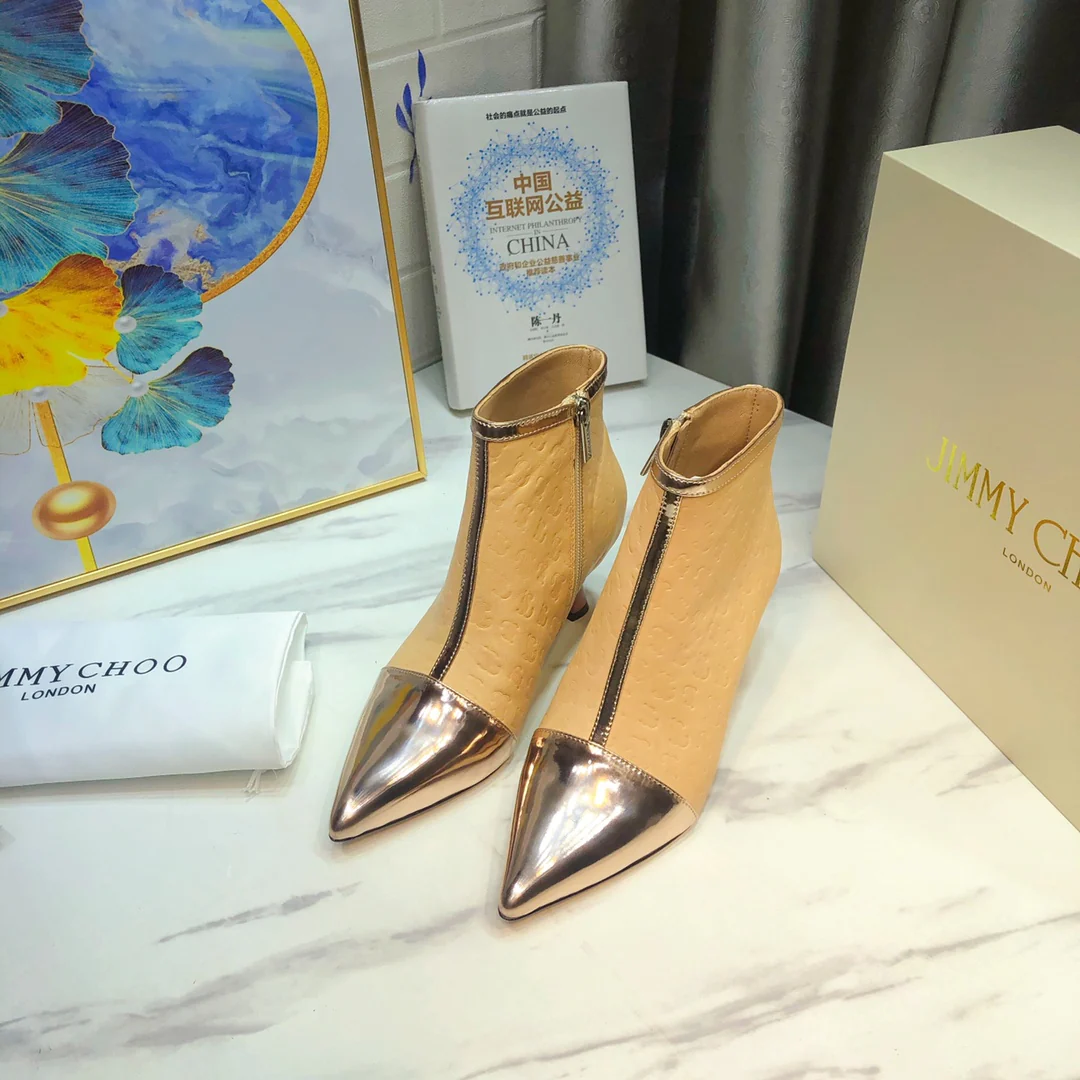 Ботильоны на низком каблуке Jimmy - 1