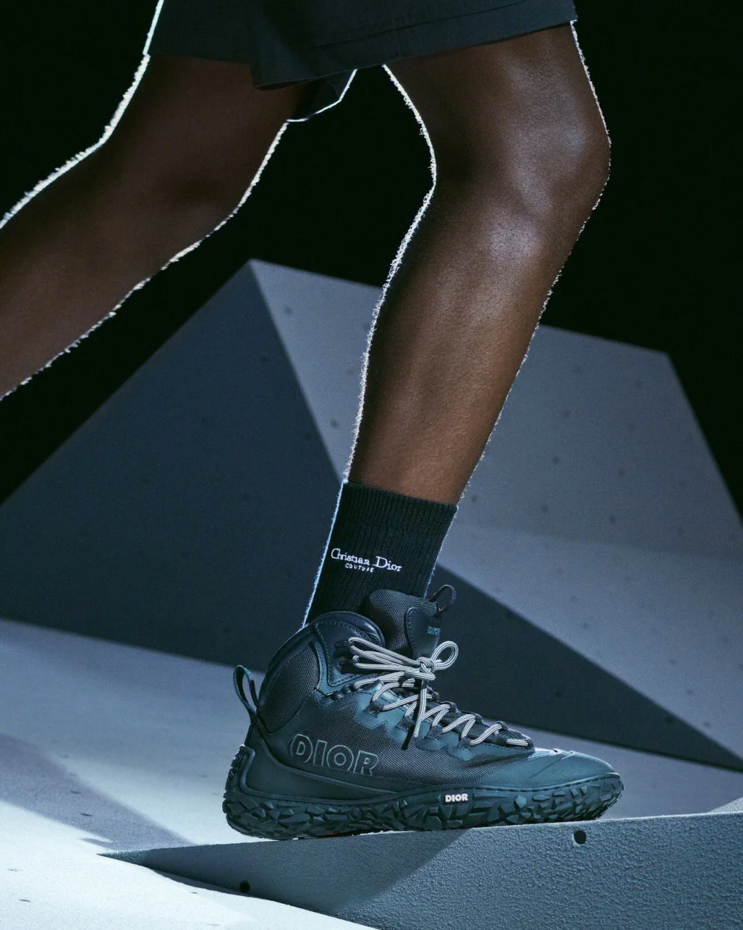 Кроссовки Dior Diorizon Series - Высокие кроссовки - Унисекс - Фотографии в обуви.