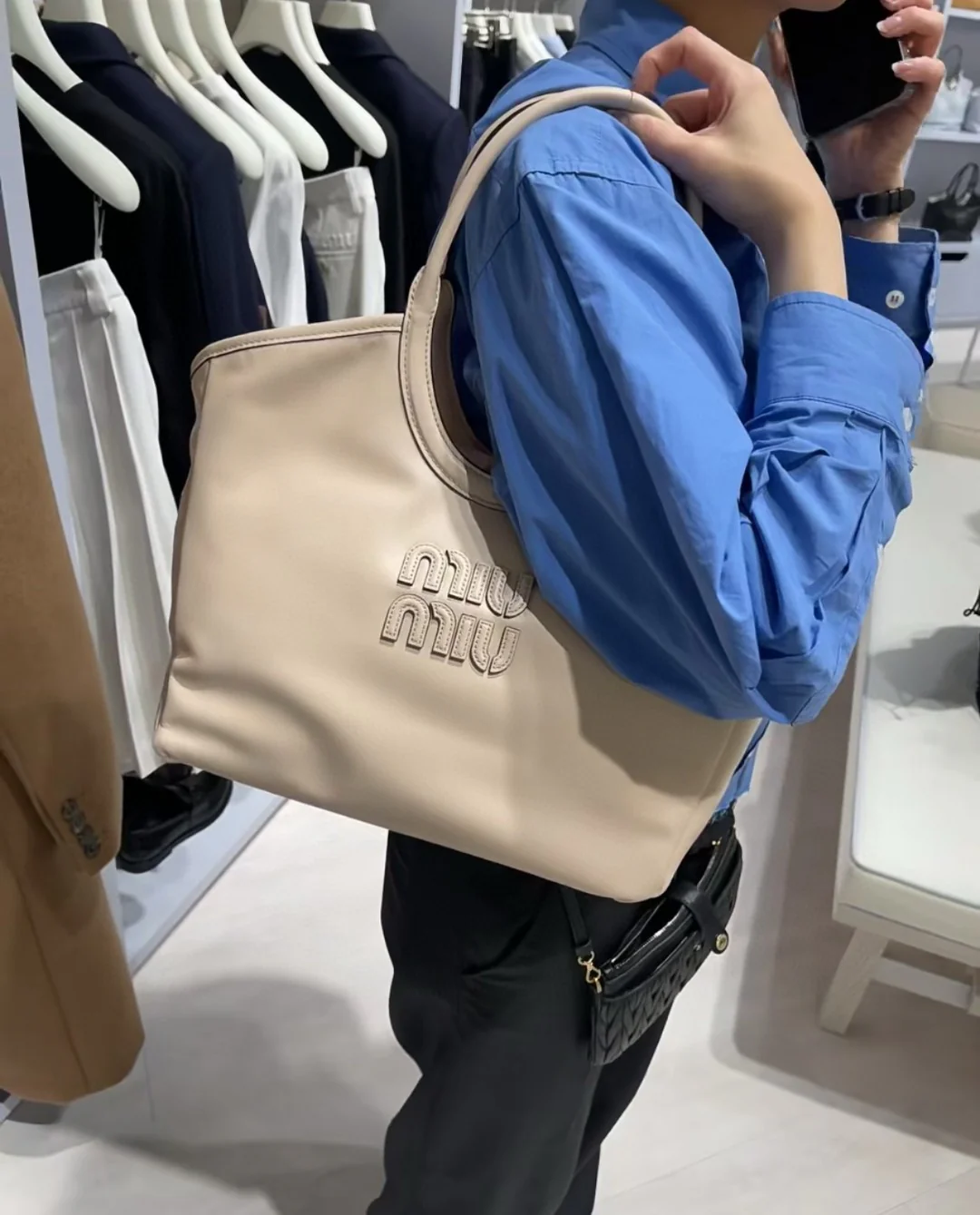 Сумка-тоут Miu Miu Ivy - Body Showcase