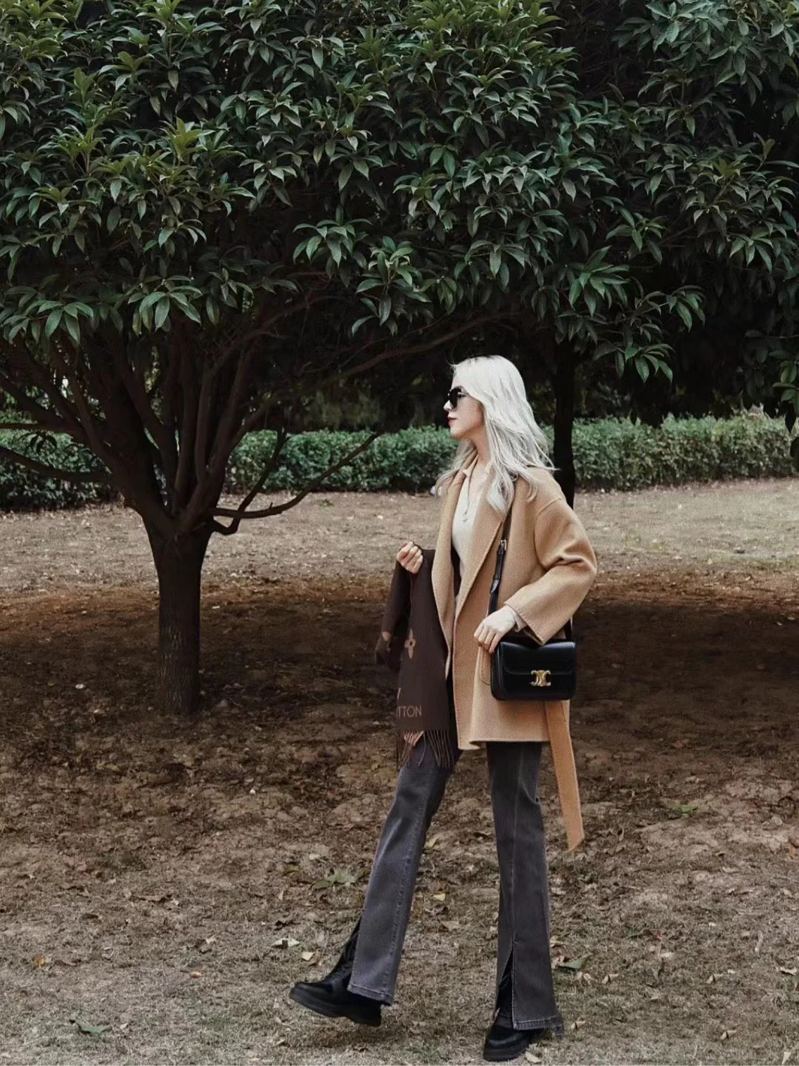 Кашемировый шарф LV-Рейкьявик