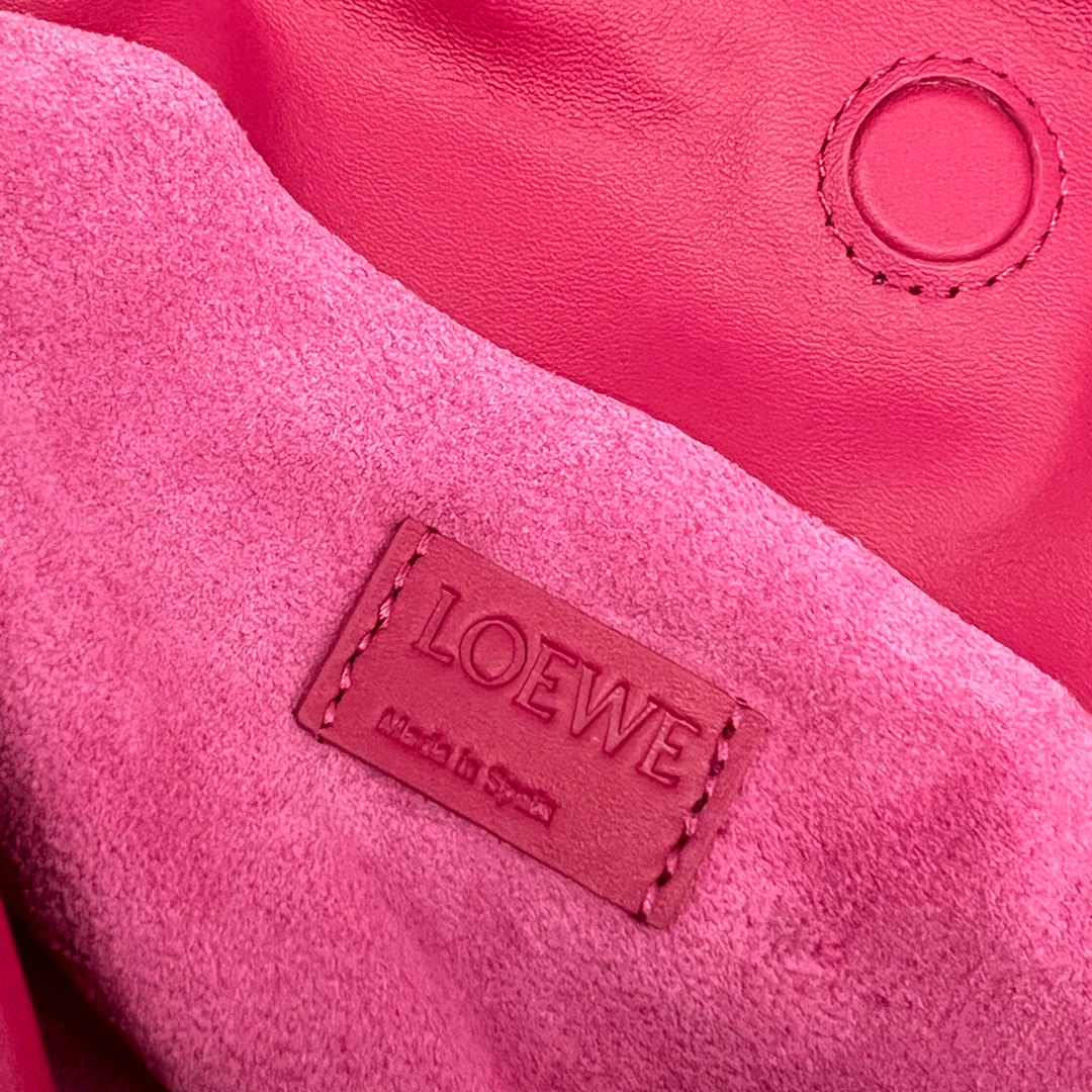 Клатч Loewe Flamenco - телячья кожа наппа - персиково-розовый