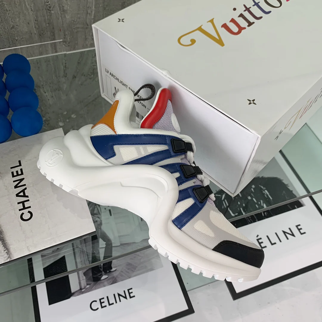 Туфли LV - Массивные туфли LV - 9