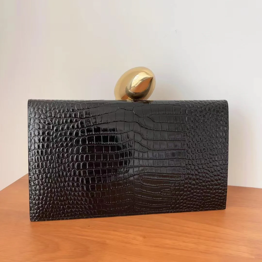 Клатч YSL с тиснением под крокодиловую кожу - 1 шт.