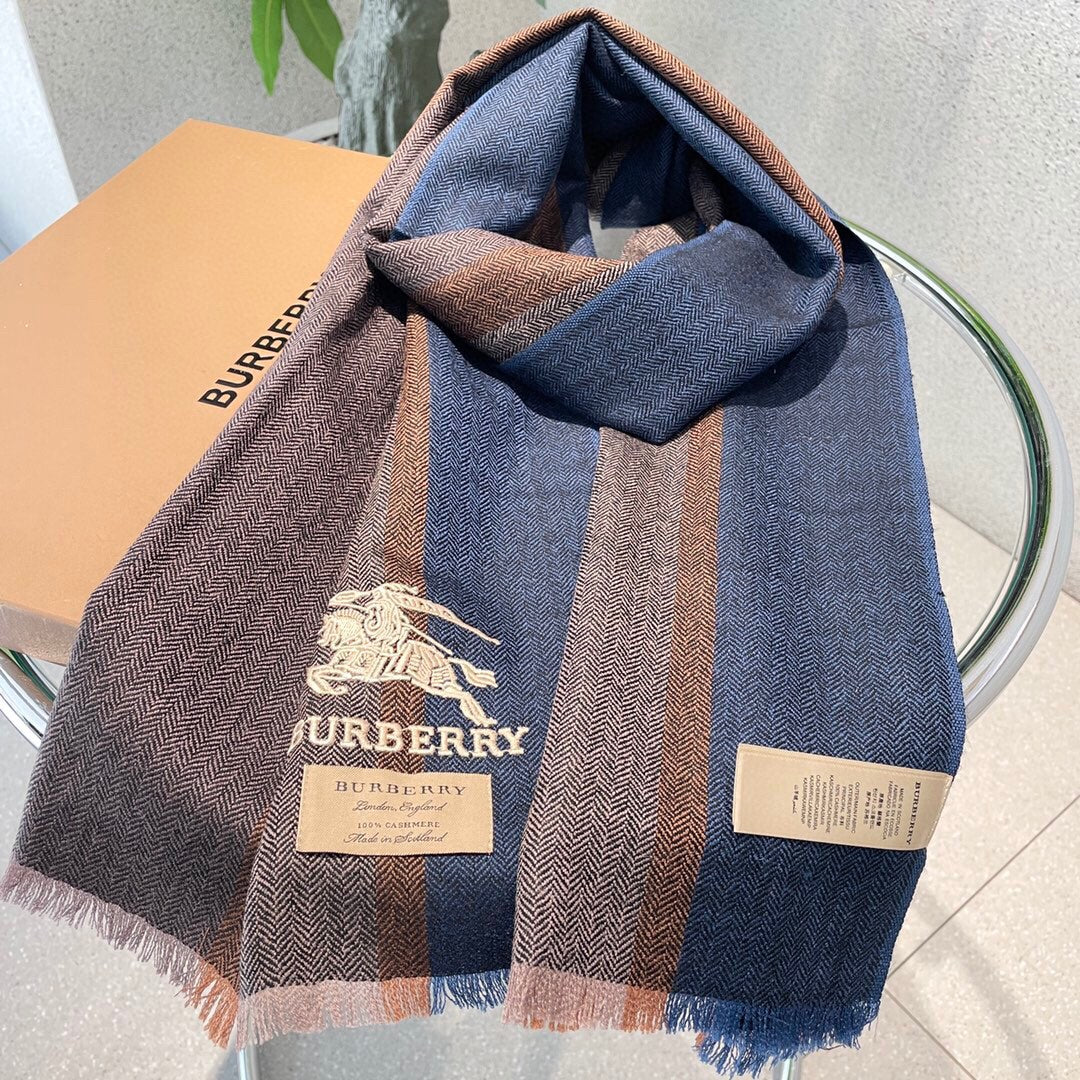 Кашемировый шарф Burberry - 180 см - 32 см - 1