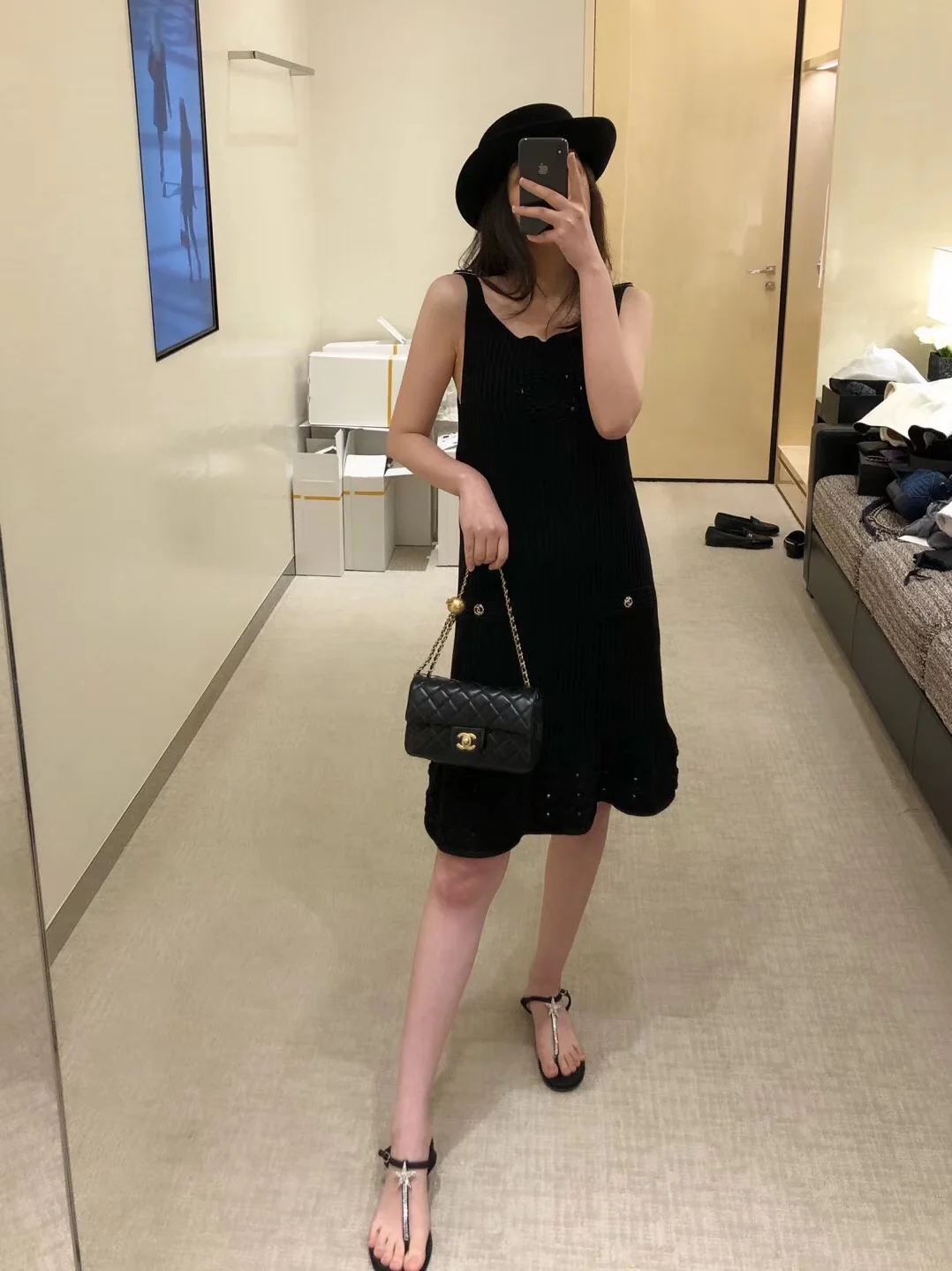 Сумка Chanel Golden Ball Flap Bag 2020, 20 см, 1 шт.