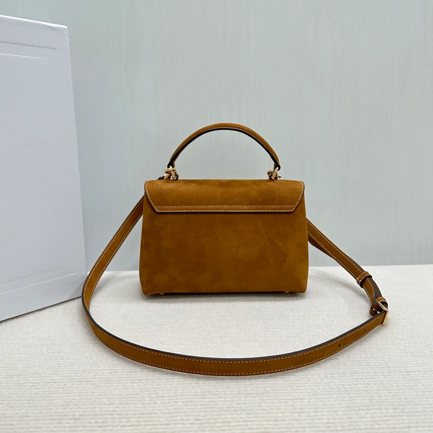 Celine - Сумка Arc de Triomphe Kelly - Современный ретро, ??коричневый