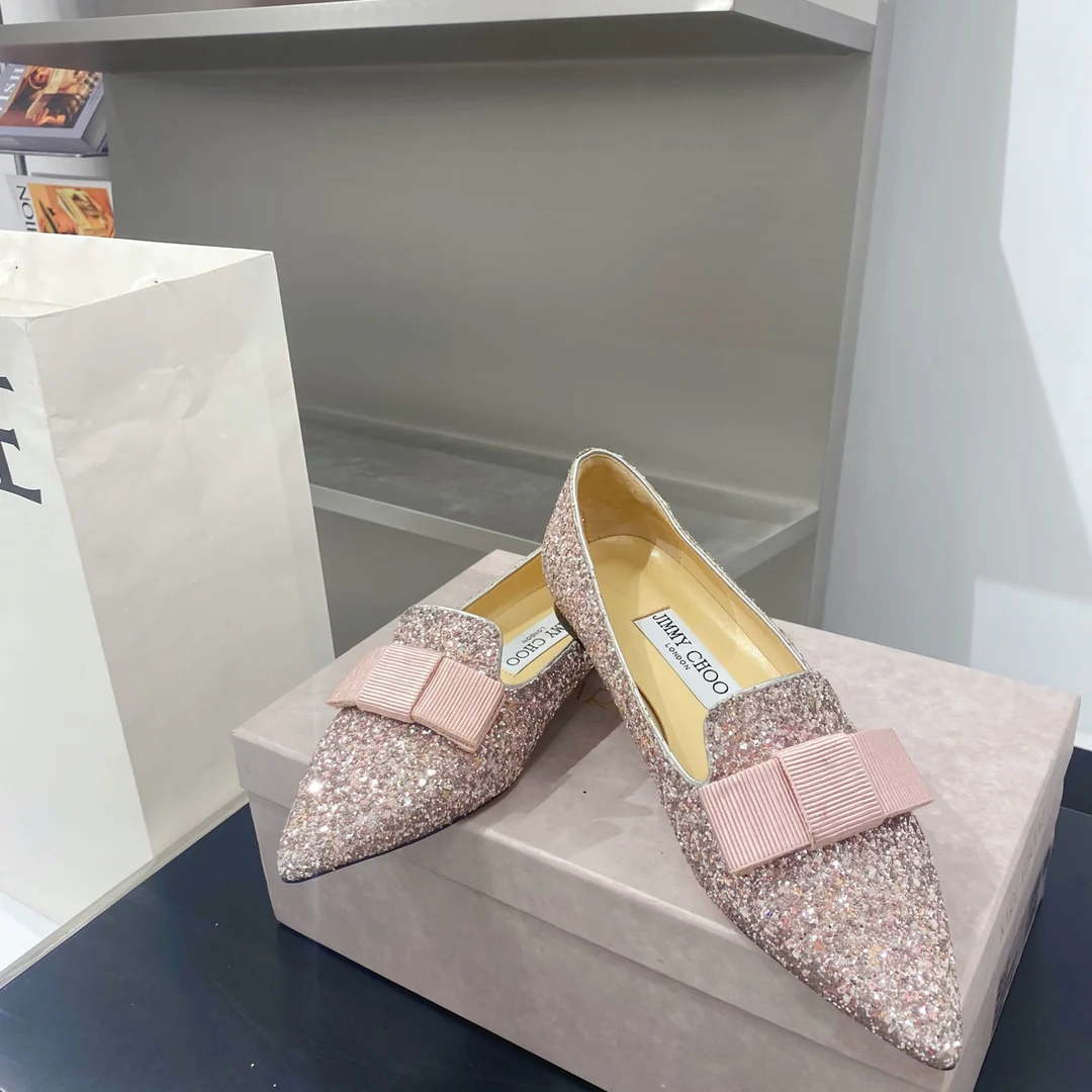 Джимми - Бант - Туфли с острым носком - Балетки - 2