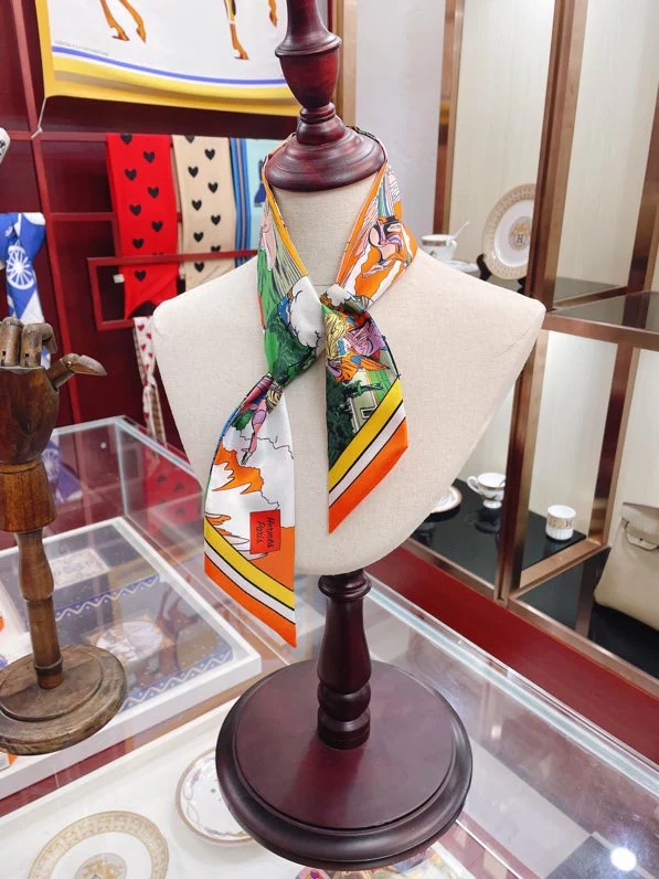 Hermes - Новая коллекция твилли - 5-86 см - 100% шелковый твилл, двусторонний - 3