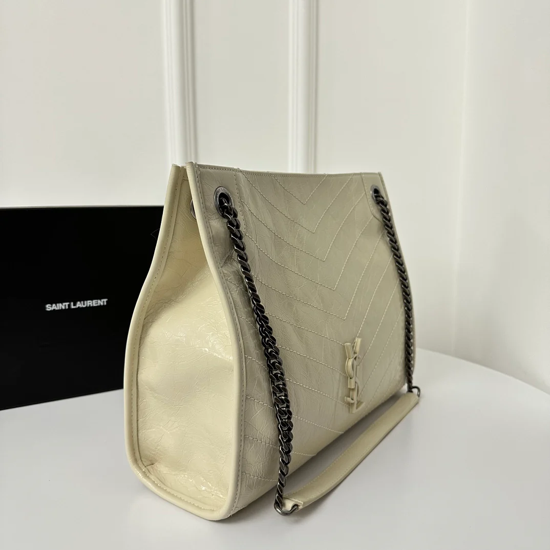 Сумка-шоппер YSL Niki - Off White