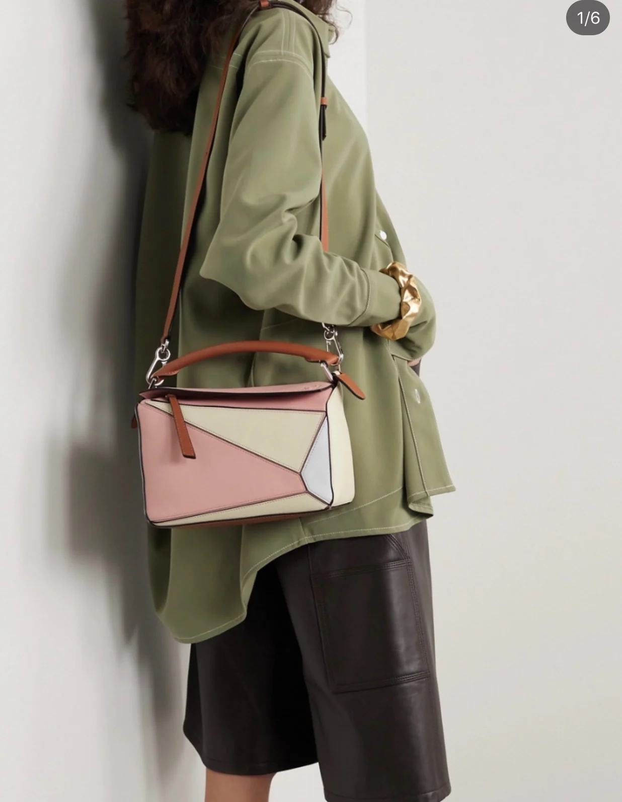 Сумка-пазл Loewe Mini Ice Cream из серии Color Series - 24 см