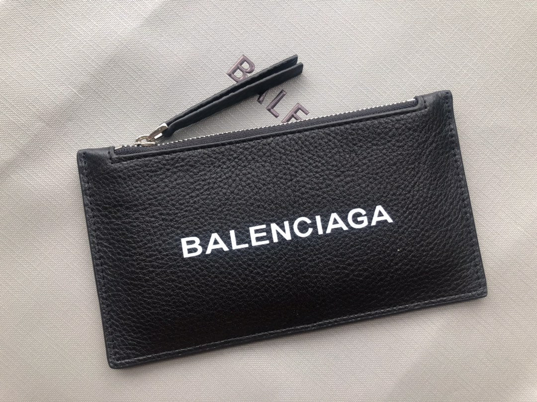 Balenciaga-新款拉链扁长夹