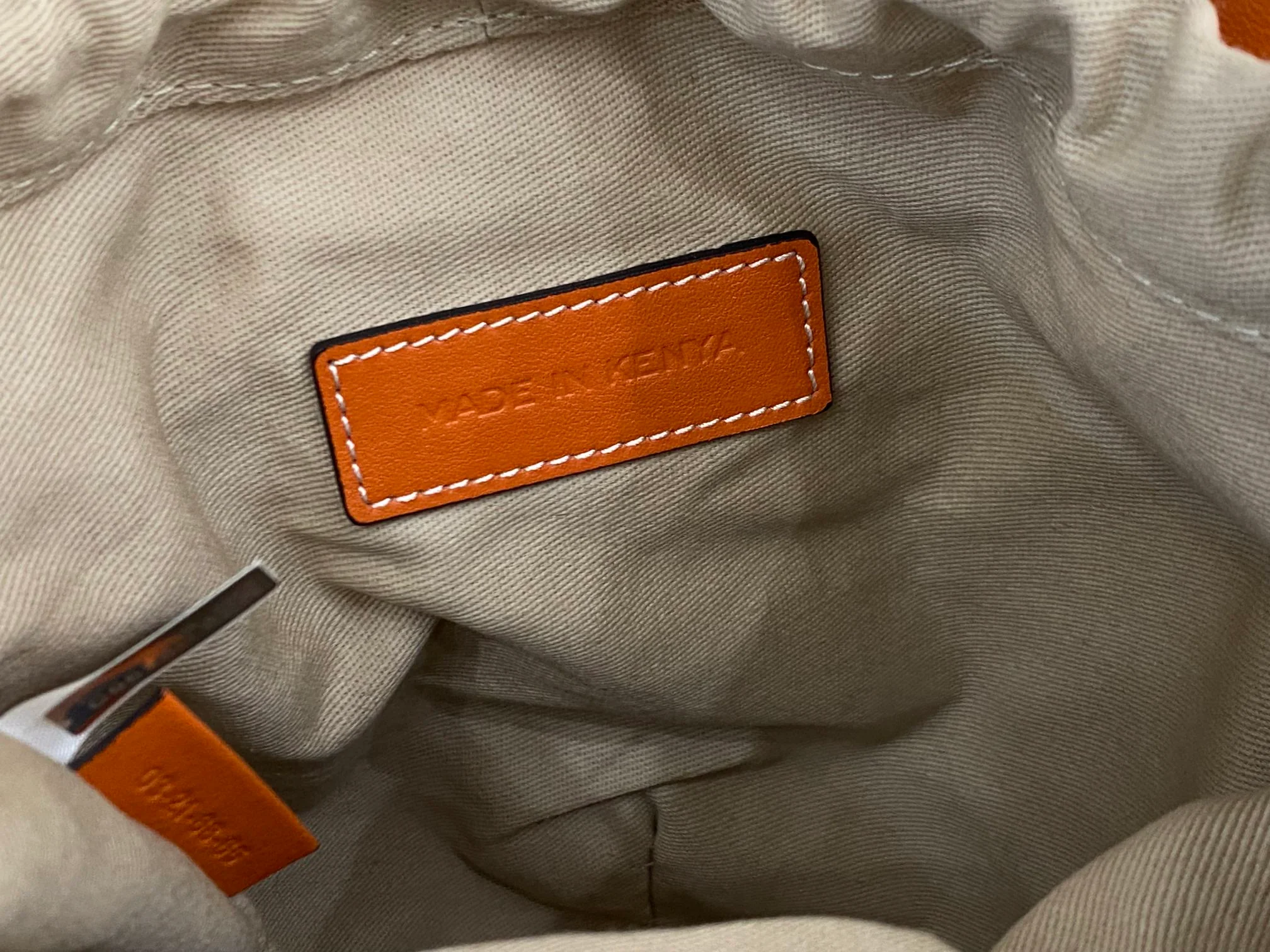 Корзинная сумка Chloe - оранжевая