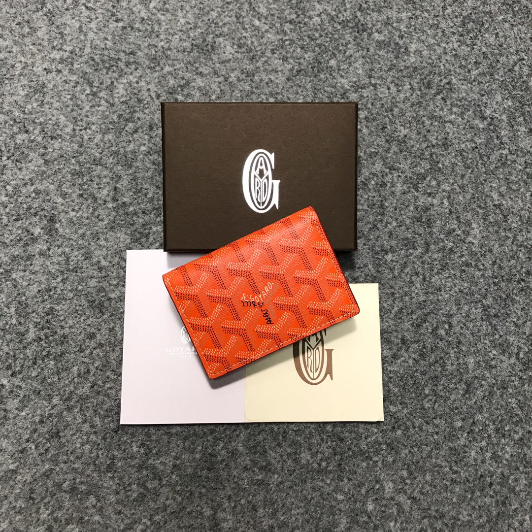 Классический держатель для карт Goyard - кошелек для монет - 4 шт.