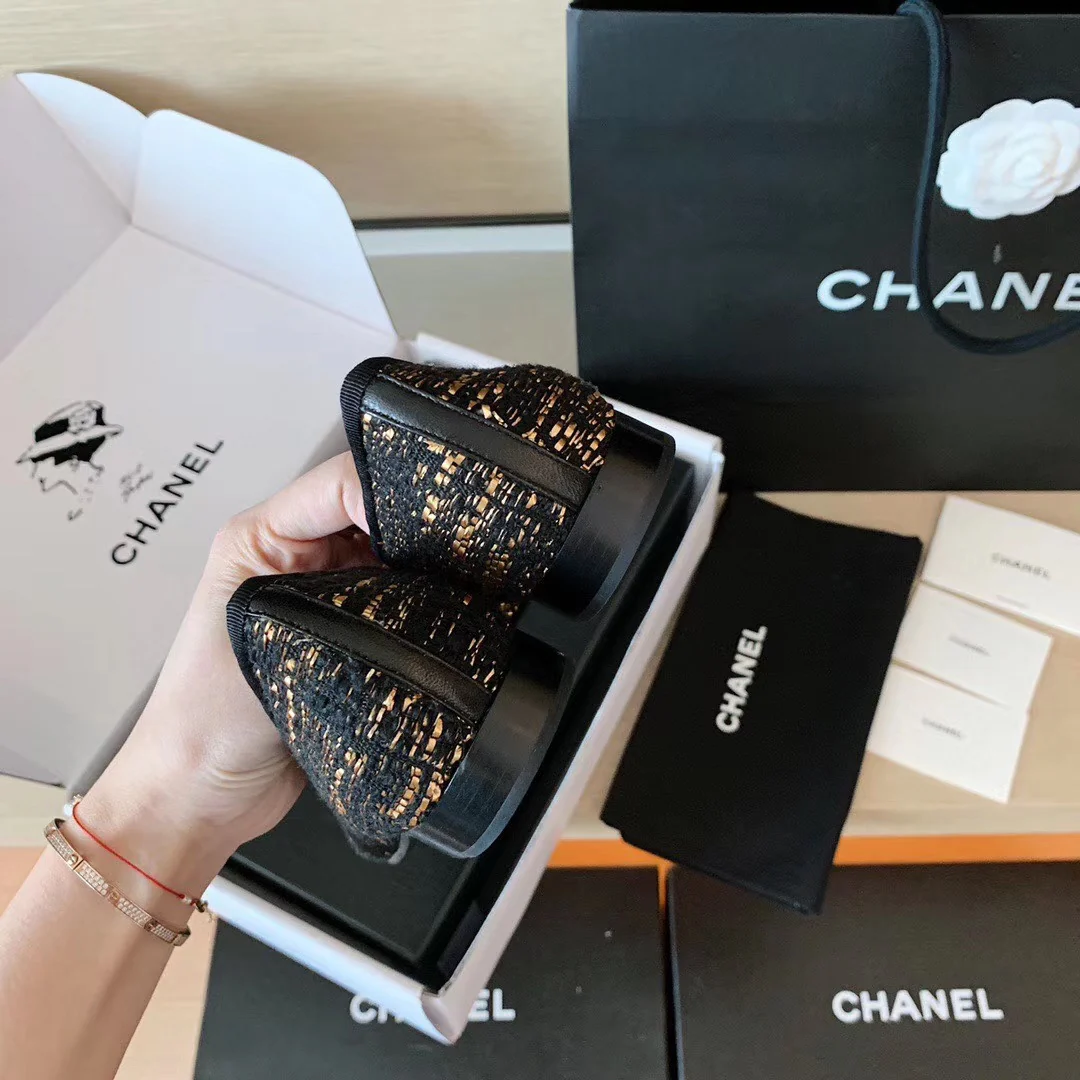 Chanel - Классические балетки - Балетный узор