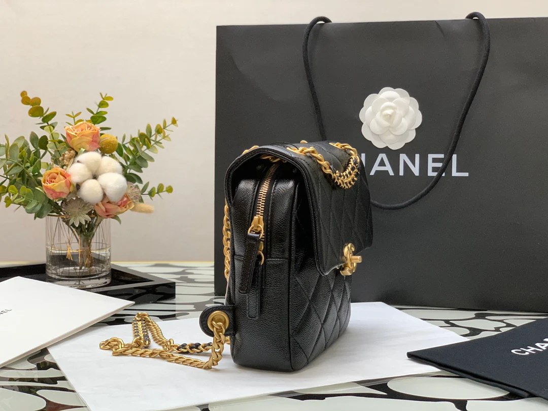 Винтажный рюкзак Chanel весна/лето 2022 - 20 см