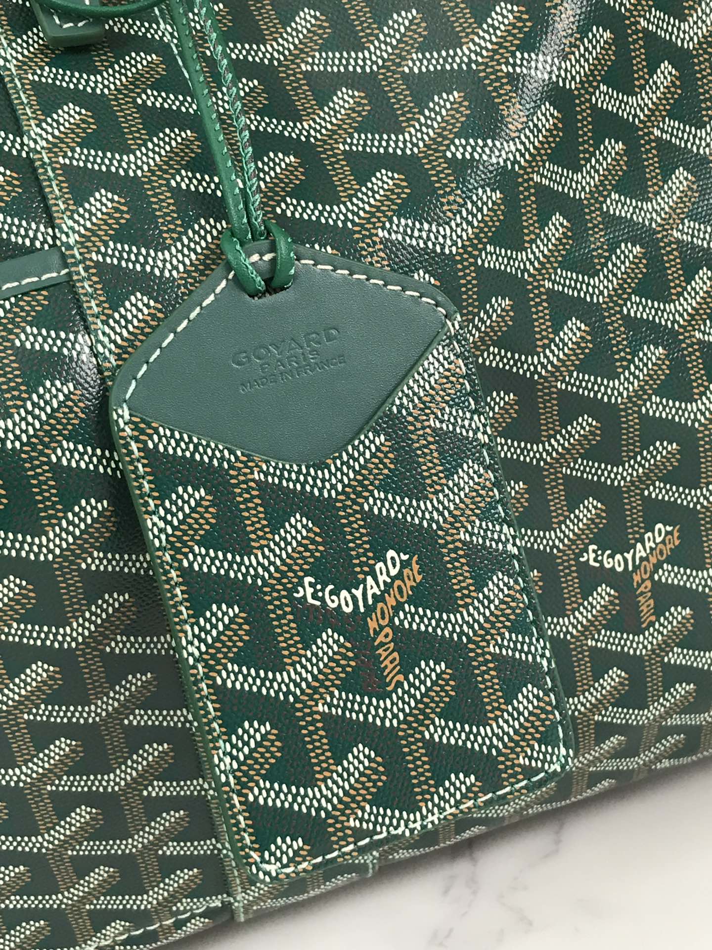 Дорожная сумка Goyard Boeing - зеленая