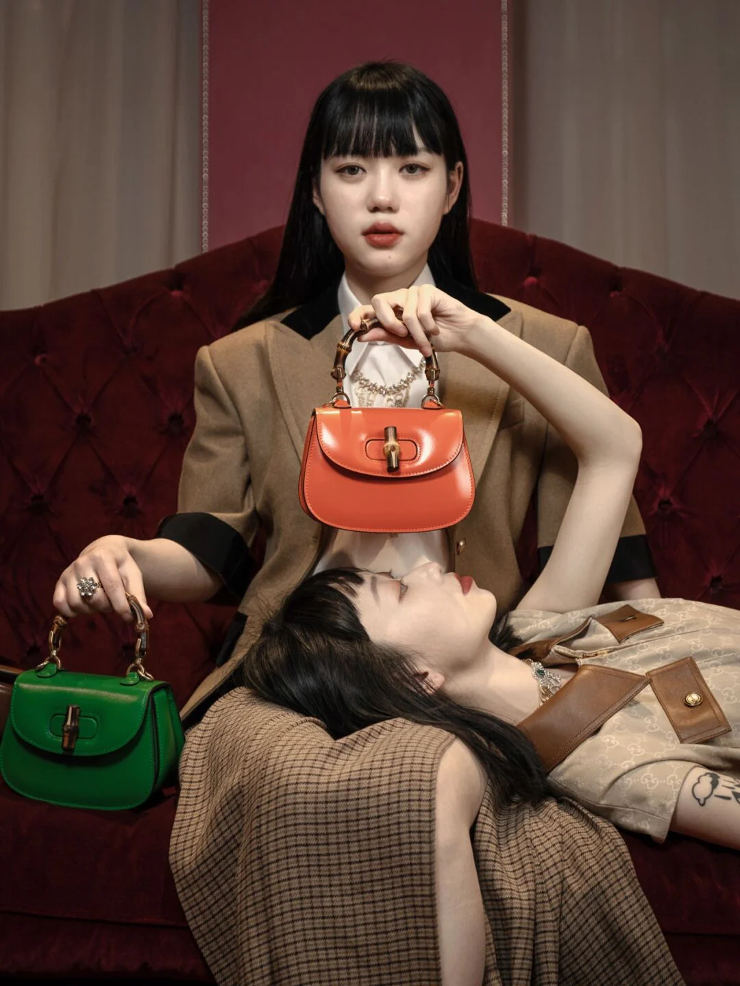 Gucci - Коллекция ретро-сумок из бамбука - 5