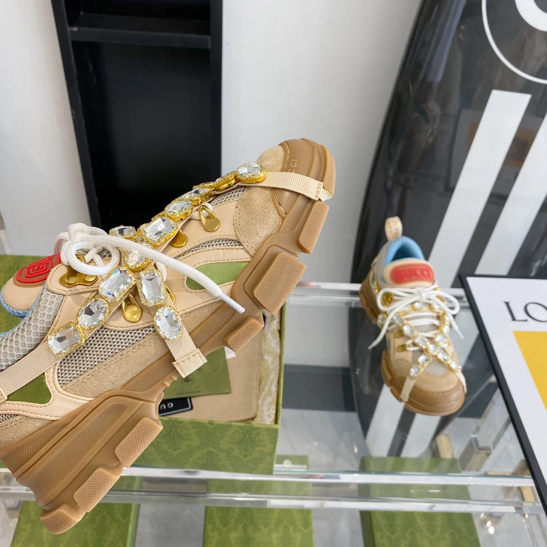 Gucci - Кроссовки - Массивная обувь - Парный стиль - 3