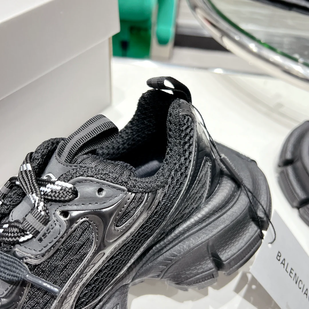 Кроссовки Balenciaga Mesh - Парные - Черные