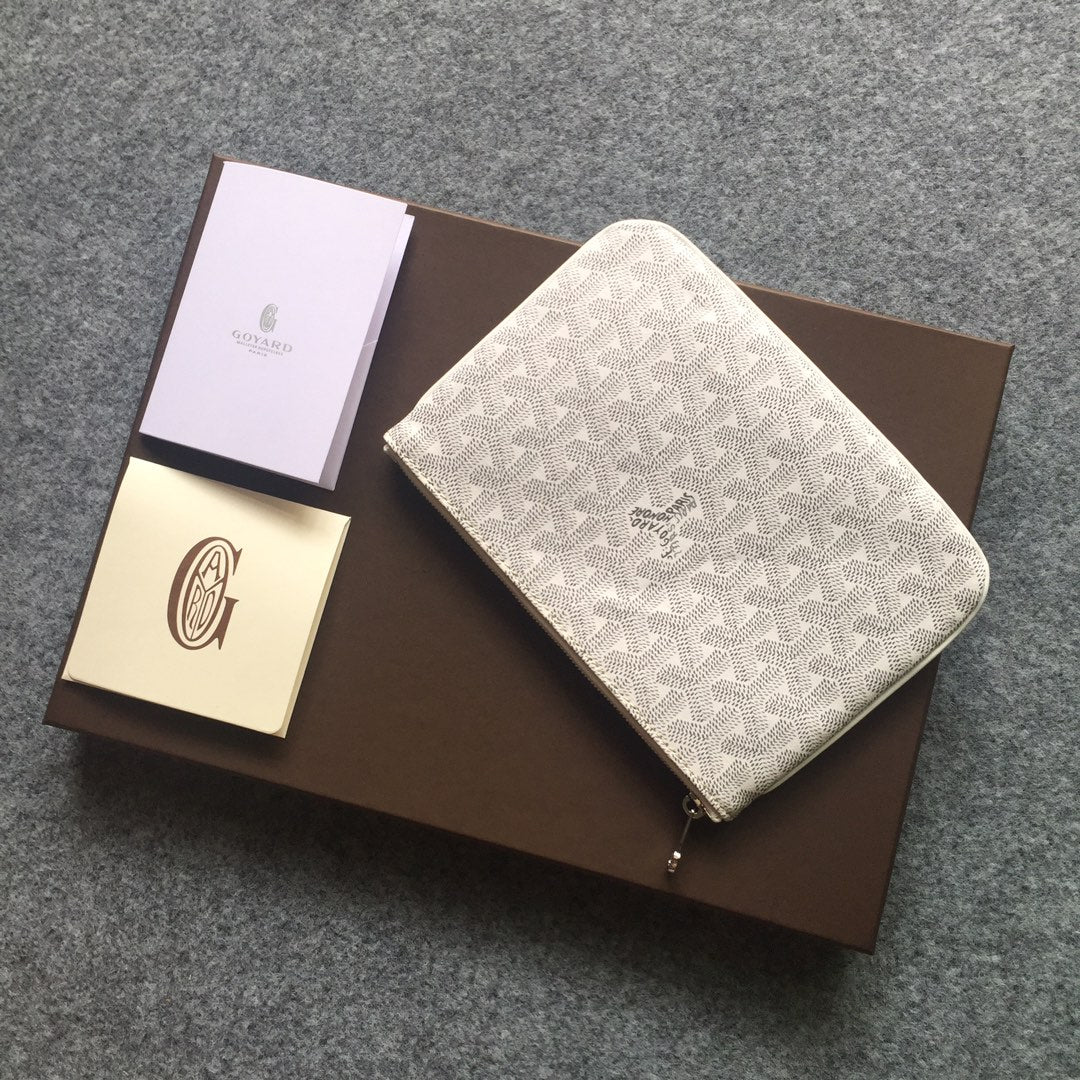 Мини-сумочка Goyard - белая