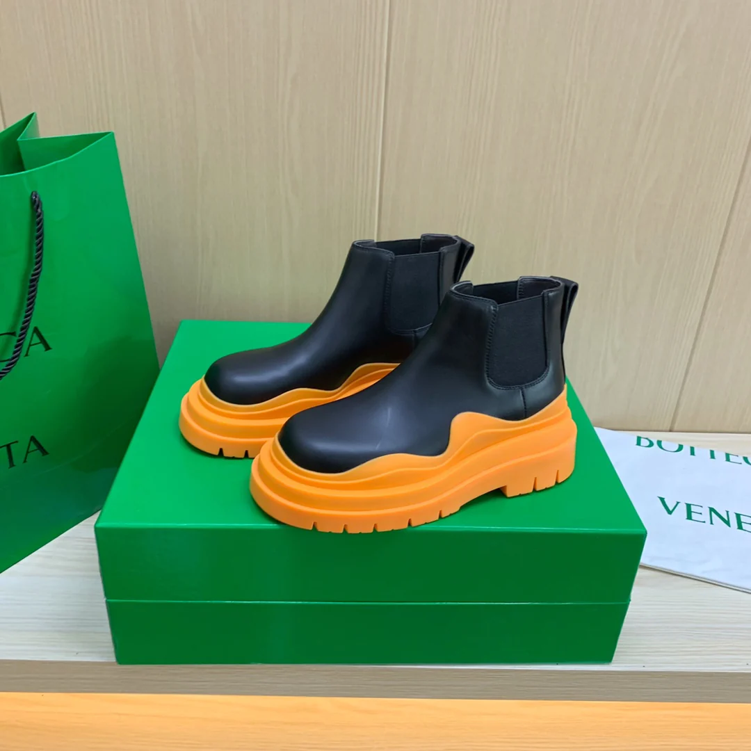 Новые ботильоны BV-22 осень/зима - оранжевая подошва