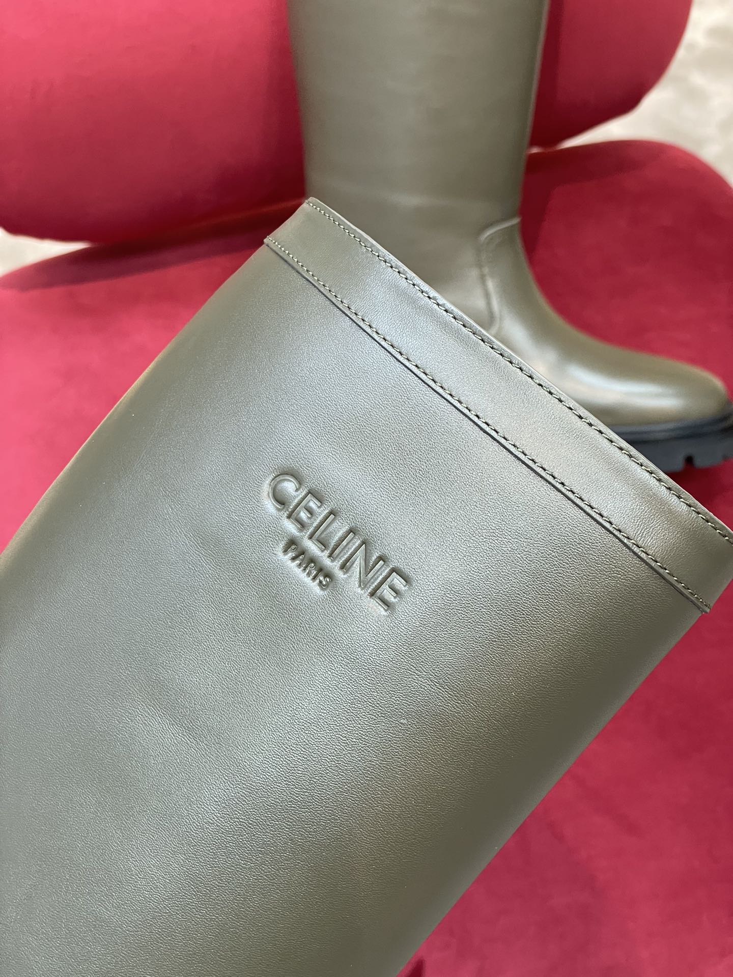 Celine - Новинка сезона осень/зима 2022 - Ботинки на платформе