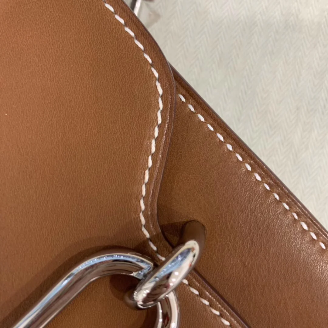 Hermes-roulis-19-veau-barenia-34-fauve-серебряная пряжка