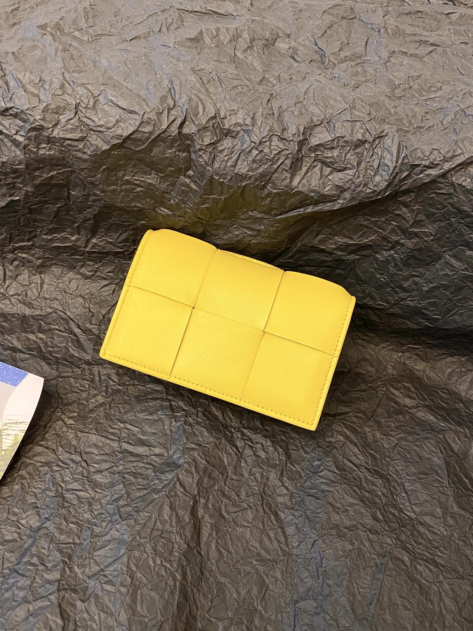 BV- 大格翻盖卡包 小羊皮 12.2×7.5×2.5cm