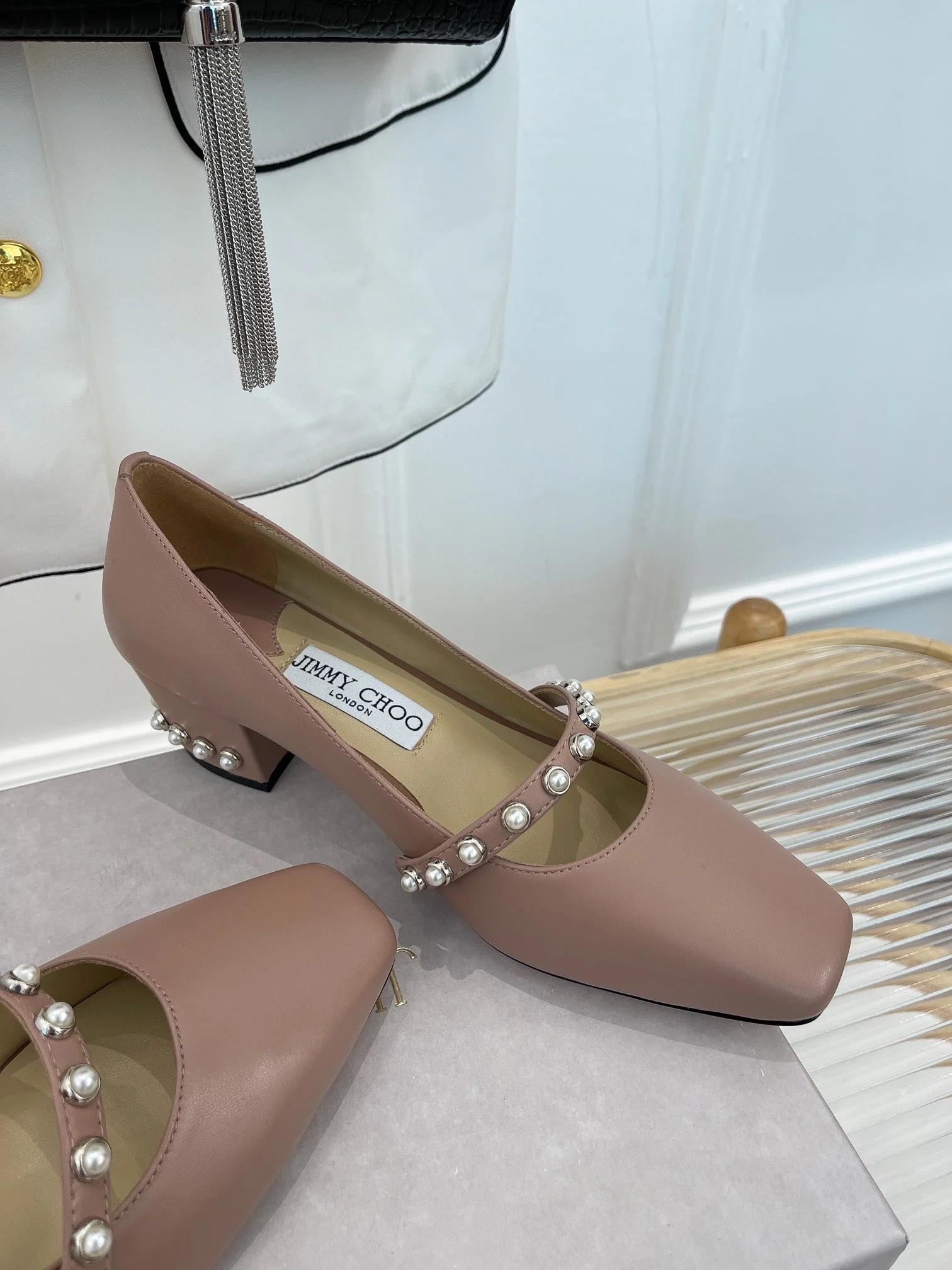Jimmy - Новинки начала осени 2022 года - Балетки Pearl