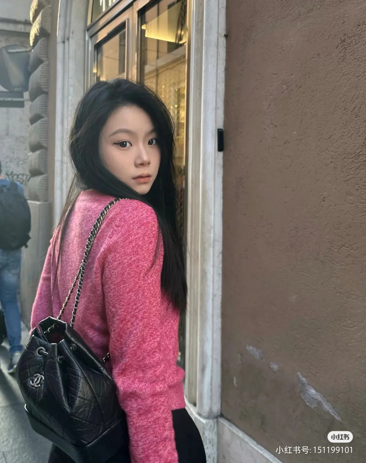 Рюкзак-хобо Chanel Gabrielle с цепочкой Twinkle Chain - черный