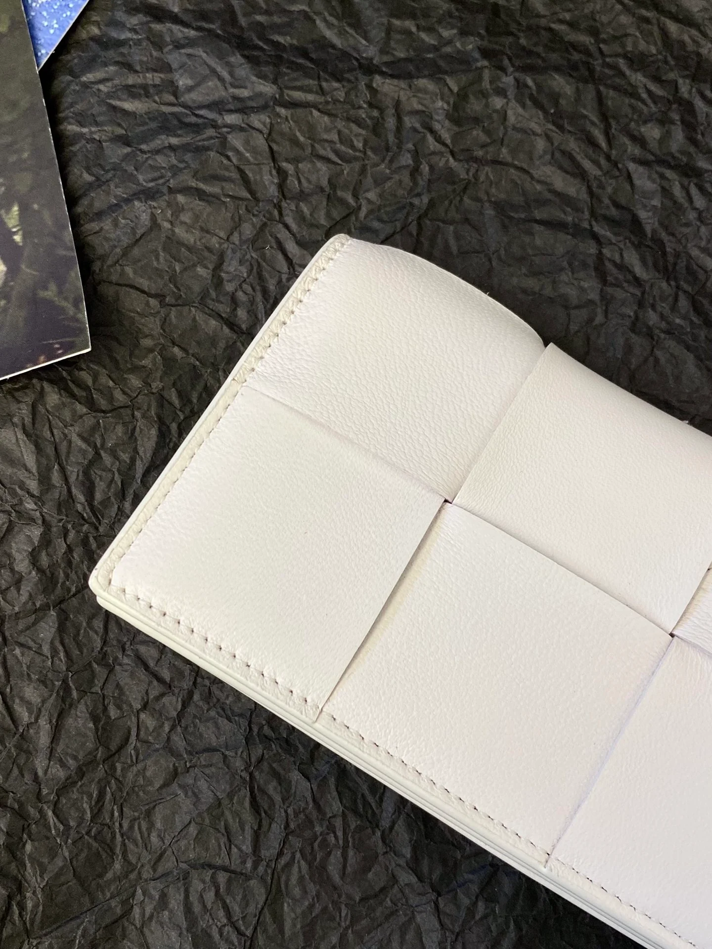 BV-大格翻盖卡包 小羊皮 12.2×7.5×2.5cm