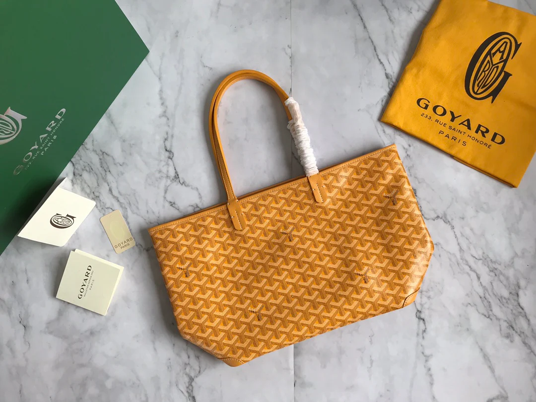 Маленькая сумка-тоут Goyard на молнии - белая - 1 шт.