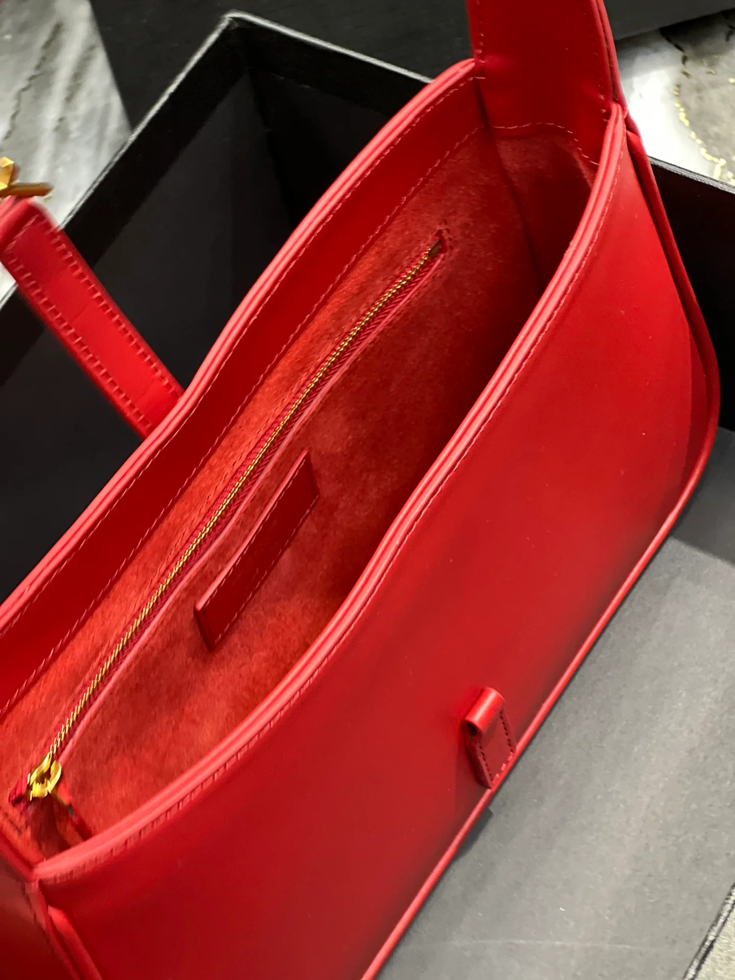 Сумка YSL Le 5 A7 - Сумка через плечо - Красная