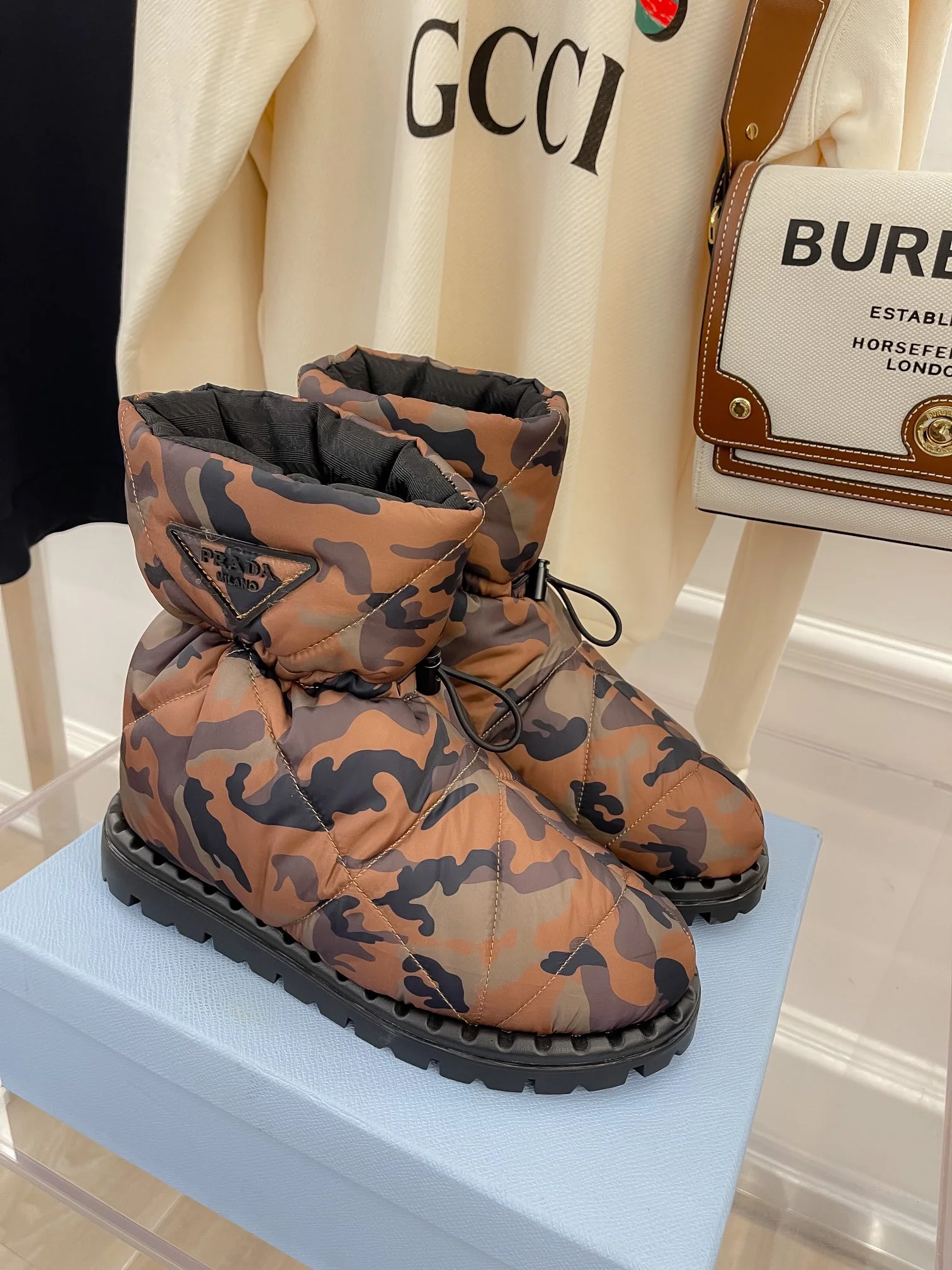 Обувь Prada - Prada - Хит продаж - Пуховые сапоги для снега